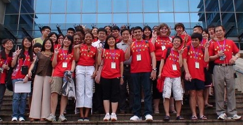 胡锦涛主席访问美国芝加哥佩顿中学孔子学院 华东师范大学